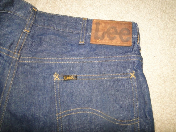 LEE Denim Jeans Work Pant Cut Sz 36 X33 -
