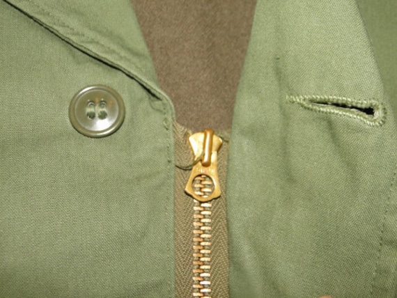 Vintage US Militaria NAVY Deck Jacket COLD Weathe… - image 4