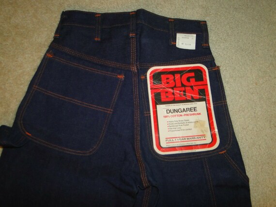 Vintage Big Ben Dead Stock JEANS Denim 