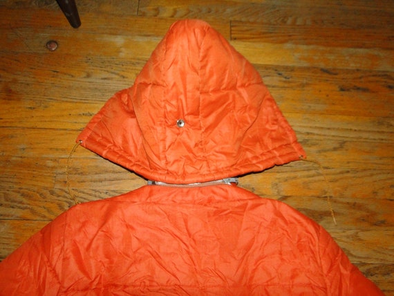 Vintage 60s 70s nylon out doo Jacket Puffer Sz 16… - image 6