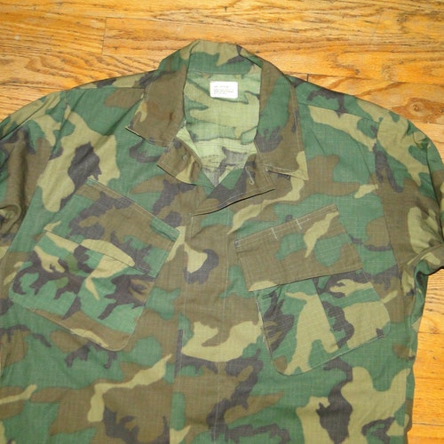 SHIRT1969 shops US MILITARY OG 107 Vietnam war slant Pocket Sz small regular