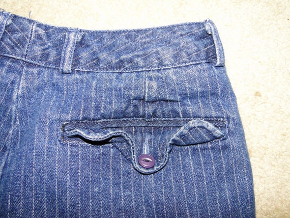 VINTAGE Hunters Run Denim Jeans womens 80s Sz 28x… - image 6