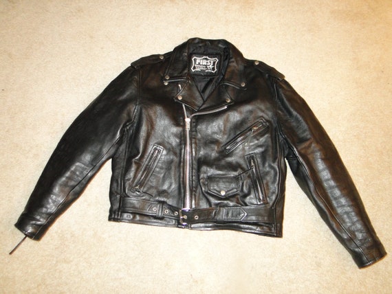 Vintage leather jacket 44 - Gem