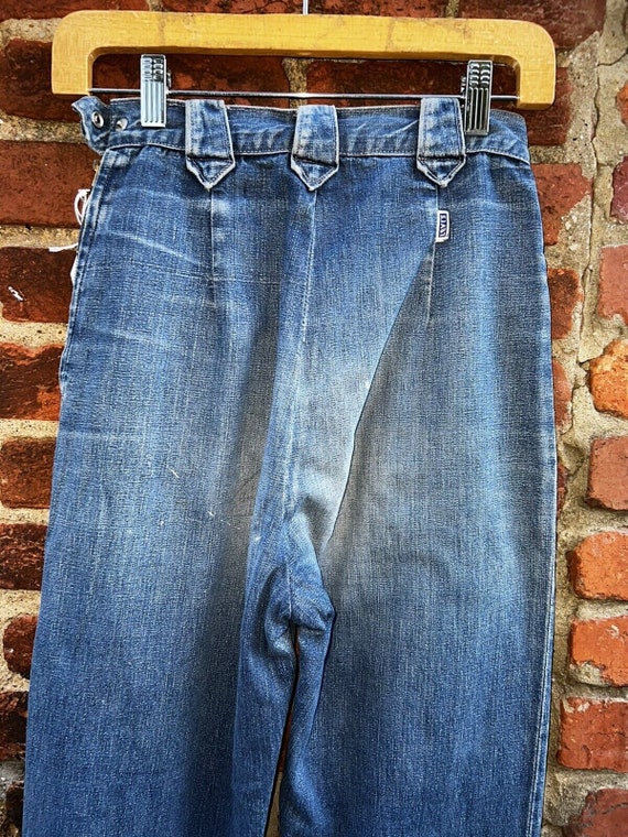 Vintage Levi’s Denim Family lady Denim Jeans 50s … - image 5