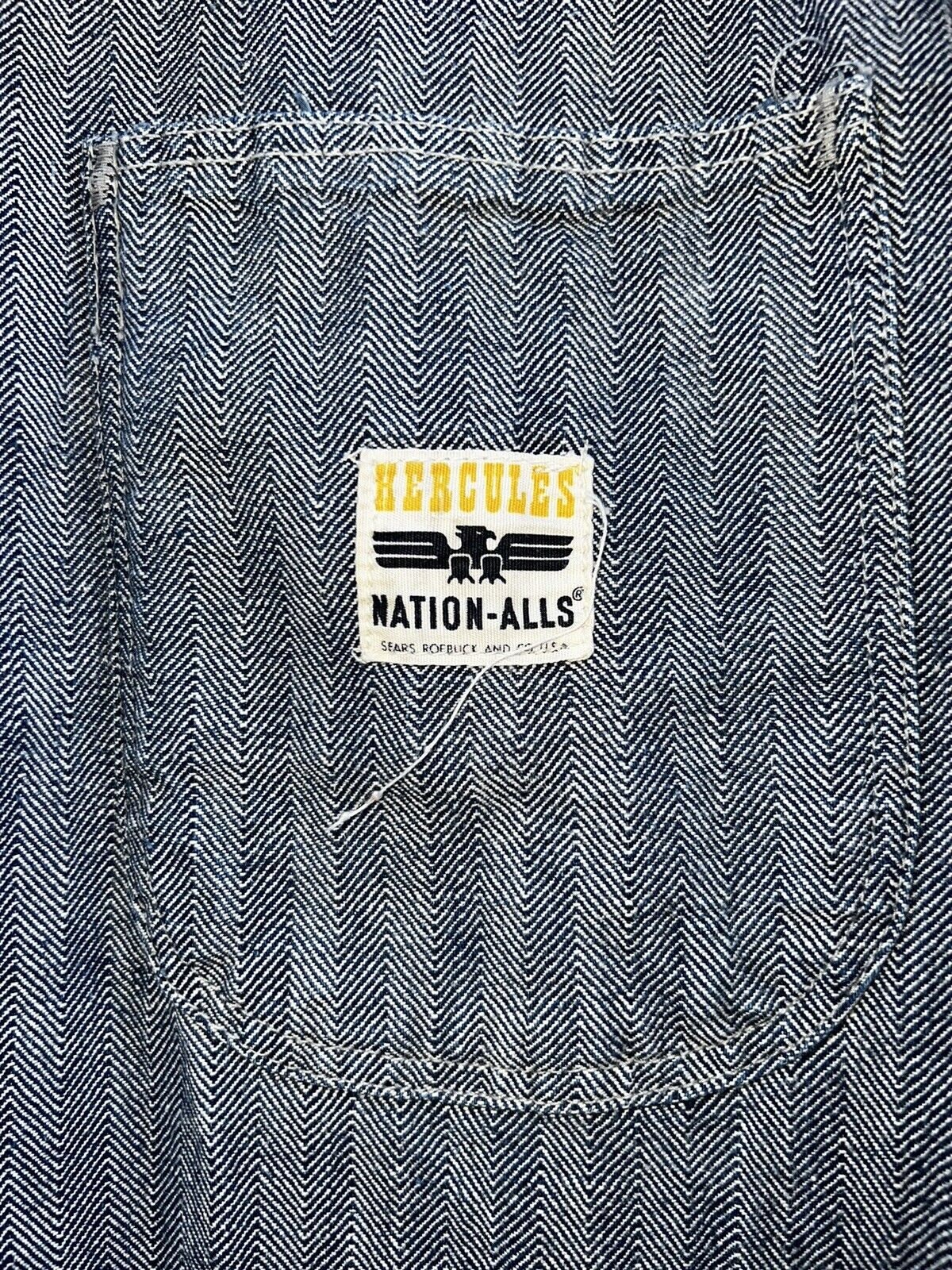 Vintage Hercules Nation-alls Overalls Size. 44 - Etsy