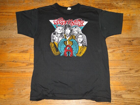ヴィンテージTシャツ エアロスミス 70年代 サイズXL - Etsy 日本