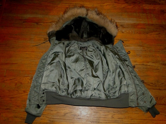 Vintage 1963 N-2B Mens USAF Aircrew Vietnam Pilot Jacket Fur Vintage 1963 N-2B Mens USAF Aircrew Vietnam Pilot Jacket Fur