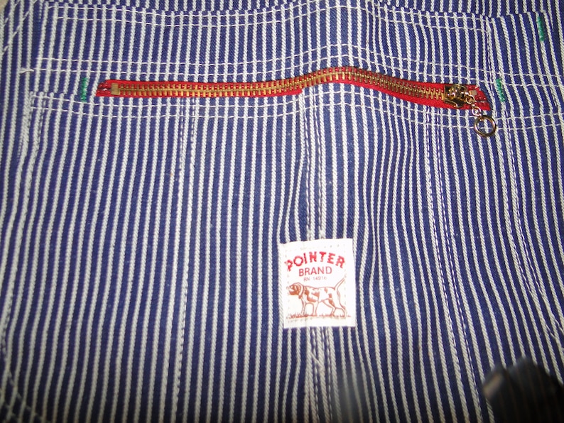 36x30 Vintage DEE CEE Dead Stock denim Sanforized Overalls size