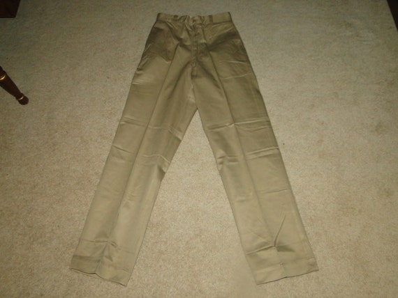 Vintage US ARMY Military Uniform Trousers Chino pa