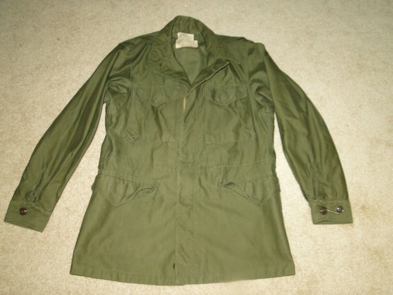 Vintage M 51 US Army Field Coat Jacket 1950sz Long Small - Etsy