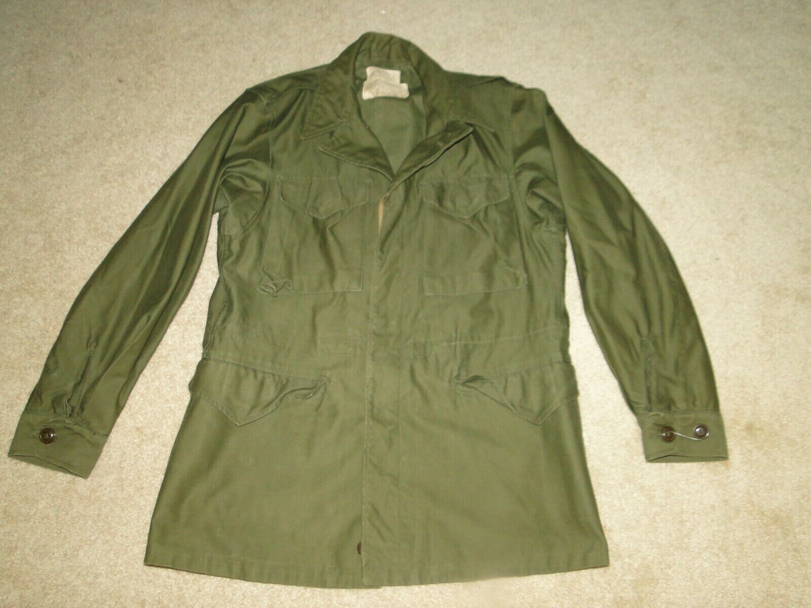 ジャケット・アウター 50s US ARMY M-51 Field Coat military Vtg 50s Korean War M-51 Jacket US Army Military Field Coat