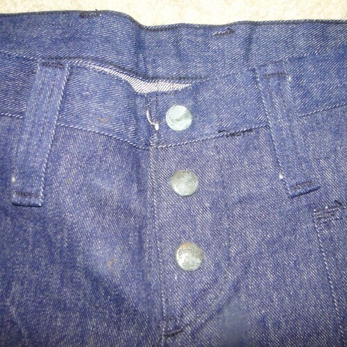 VINTAGE Wrangler shops denim pant 70s Bell Bottoms womens Sz 13 ( 34 X 31 )