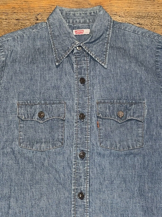 Vintage Levi’s Denim Western Shirt Size L
