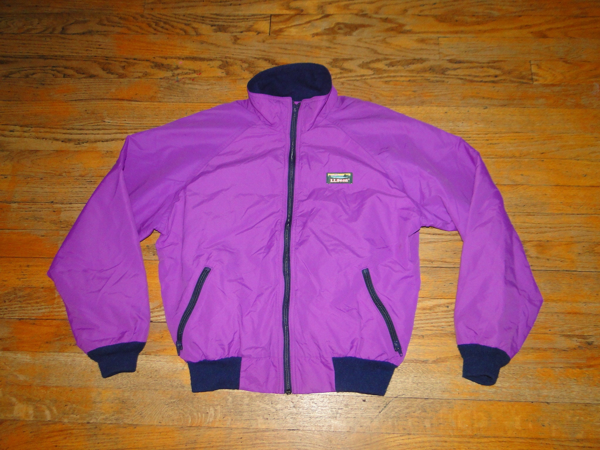 Vintage L.L. BEAN Fleece \u0026 Nylon Jacket 