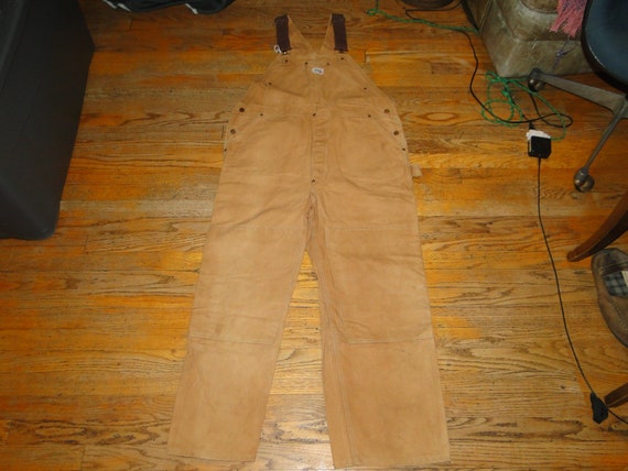 Vintage Rare CARHARTT Headlight Finck Duck Overalls Bibs S Vintage Rare CARHARTT Headlight Finck Duck Overalls Bibs S