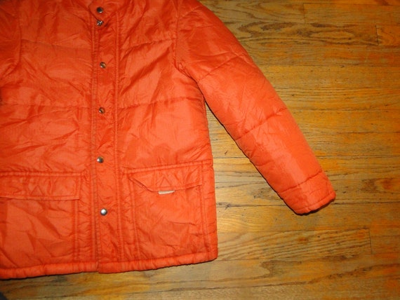 Vintage 60s 70s nylon out doo Jacket Puffer Sz 16… - image 4