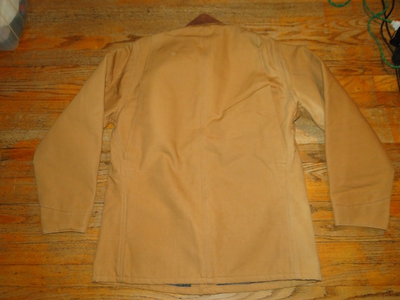 Vintage Carhartt chore JACKET Indigo Denim Jeans … - image 6