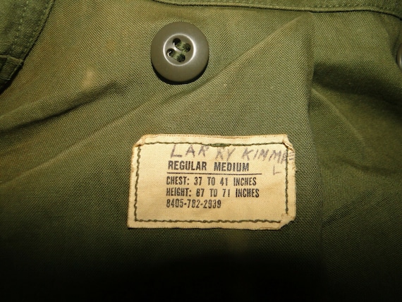 Vintage 1967 Field Jacket M 65 Cold Weather og -1… - image 10