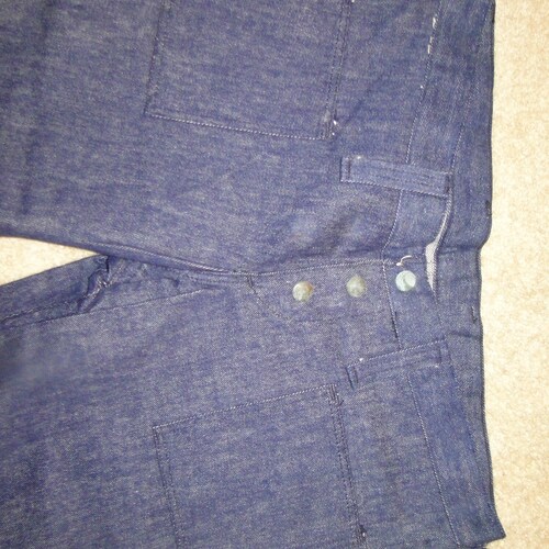 VINTAGE Wrangler shops denim pant 70s Bell Bottoms womens Sz 13 ( 34 X 31 )