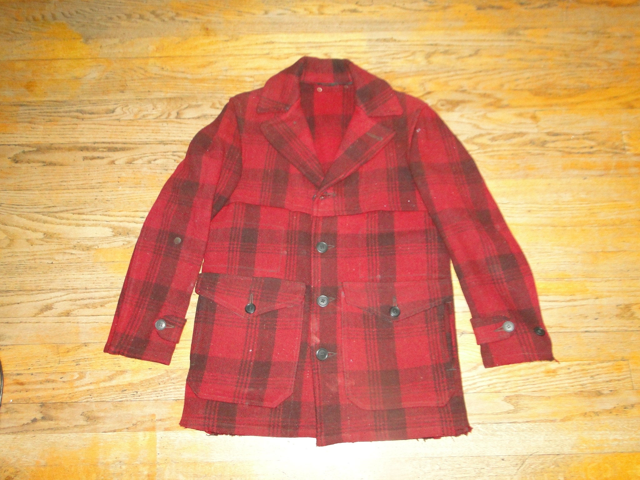 Vintage Mens Wool Hercules Jacket - Etsy