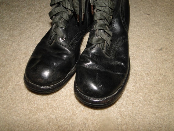 Vintage US Militaria Jump Boots COMBAT 60s Sz 9 R - image 4