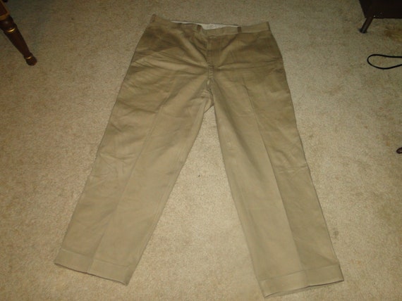 Vintage US Military Uniform Trousers Chino pant zi