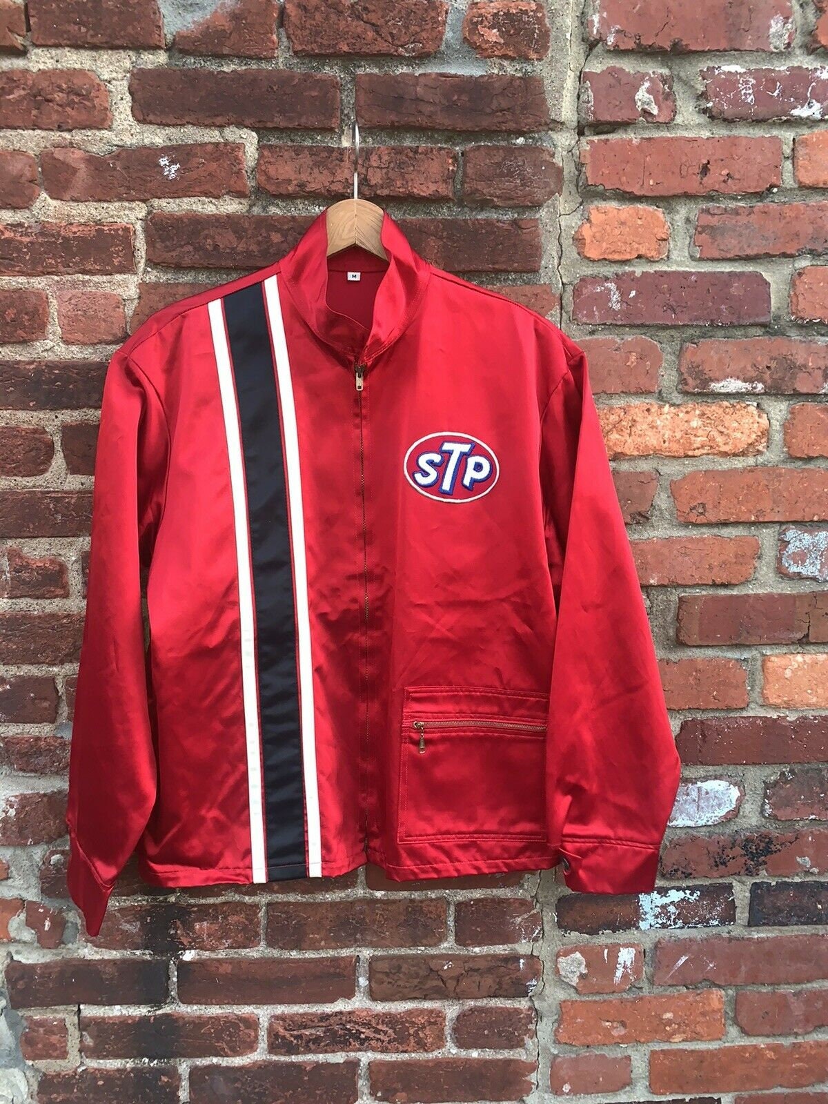 Vintage STP Heavy Nylon Racing Jacket Red 1960s Size M - Etsy ...