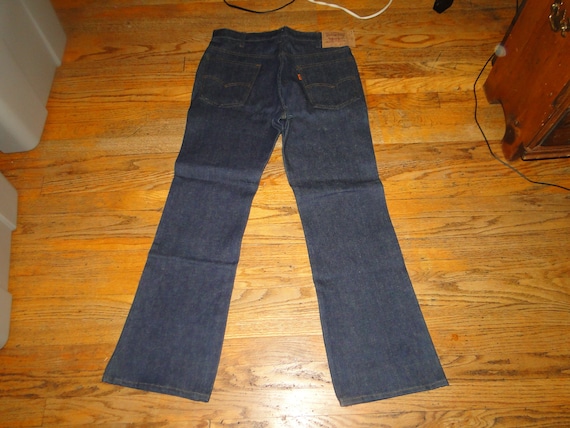 VINTAGE LEVI'S 517 Dead Stock Never Worm Raw Denim Jeans VINTAGE LEVI'S 517 Dead Stock Never Worm Raw Denim Jeans