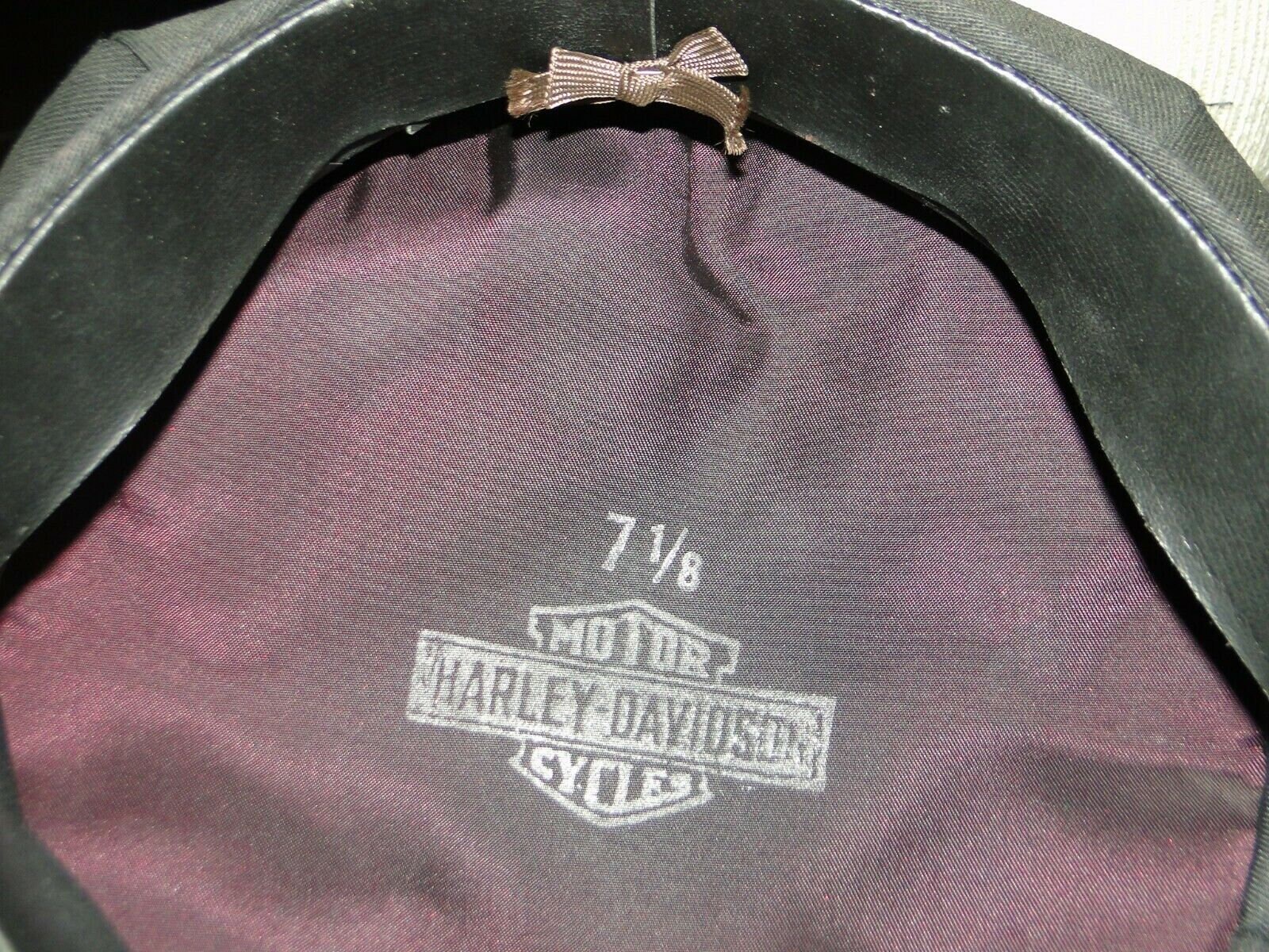 Vintage 1930-40s Motorcycle Cap Winged Harley Davidson Captain Hat