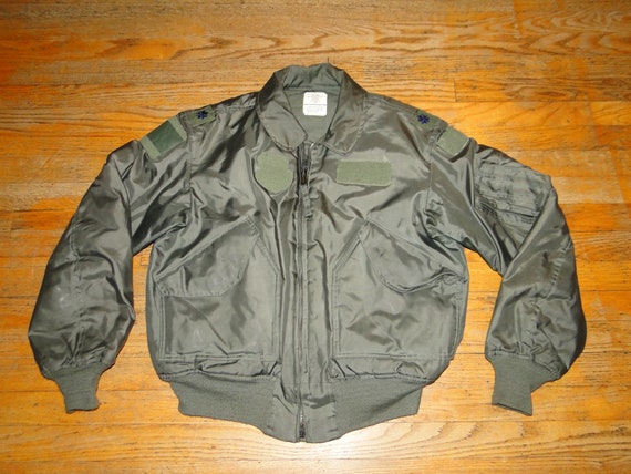 Vintage US Militaria flyer's Jacket cold weather … - image 1