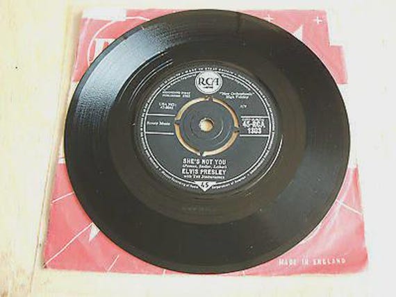 1962 Original 45 'She's Not You/Just Tell Her Jim Said Hello' RCA 1303