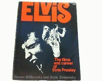 USA Book ---- 'The Films and Career of Elvis Presley', paperback 1978