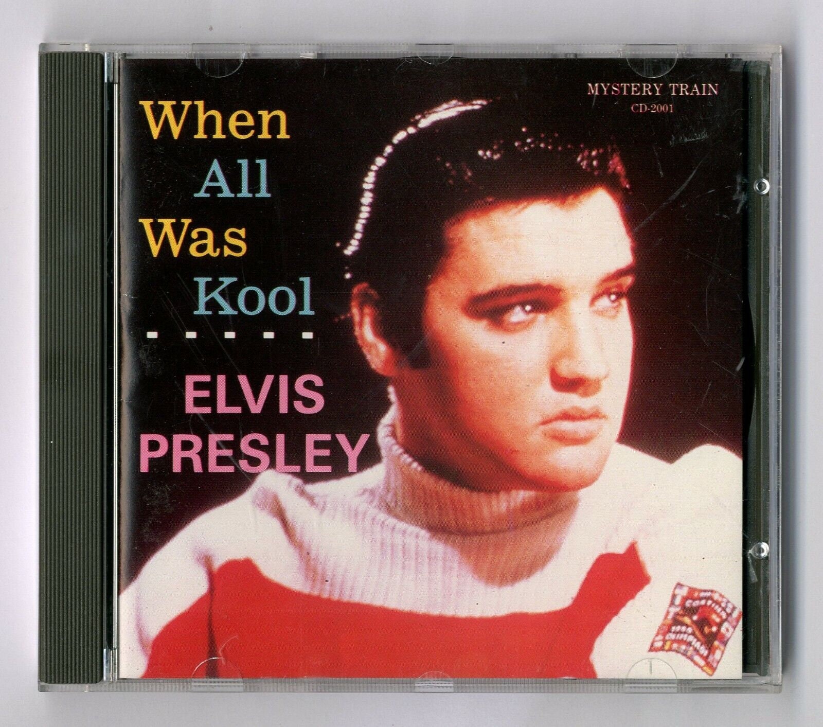 Very Rare USA Elvis CD--'When All Was Kool'  On Mystery Train Label