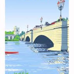 Putney Bridge, London  FRIDGE MAGNET