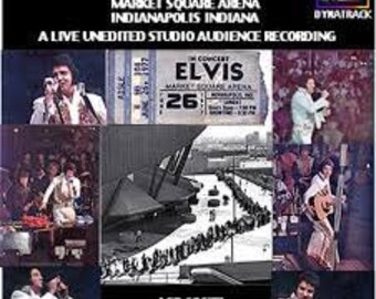 Zeer zeldzame Amerikaanse cd - Elvis Very Last Concert, 26 juni 1977, Indianapolis, Indiana