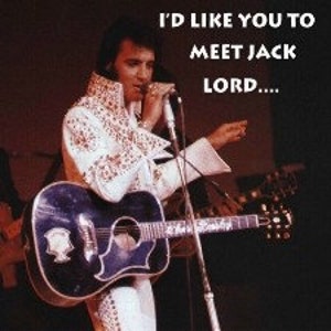 Rare Elvis Usa CD &#39;I&#39;d Like You to Meet Jack Lord&#39;  1973, Las Vegas