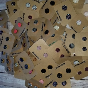Mystery Bundle Cabachon earrings