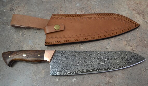 Christmas Gift,hand Made Damascus Steel Hunting/bushcraft Christmas Gift,hand Made Damascus Steel Hunting/bushcraft
