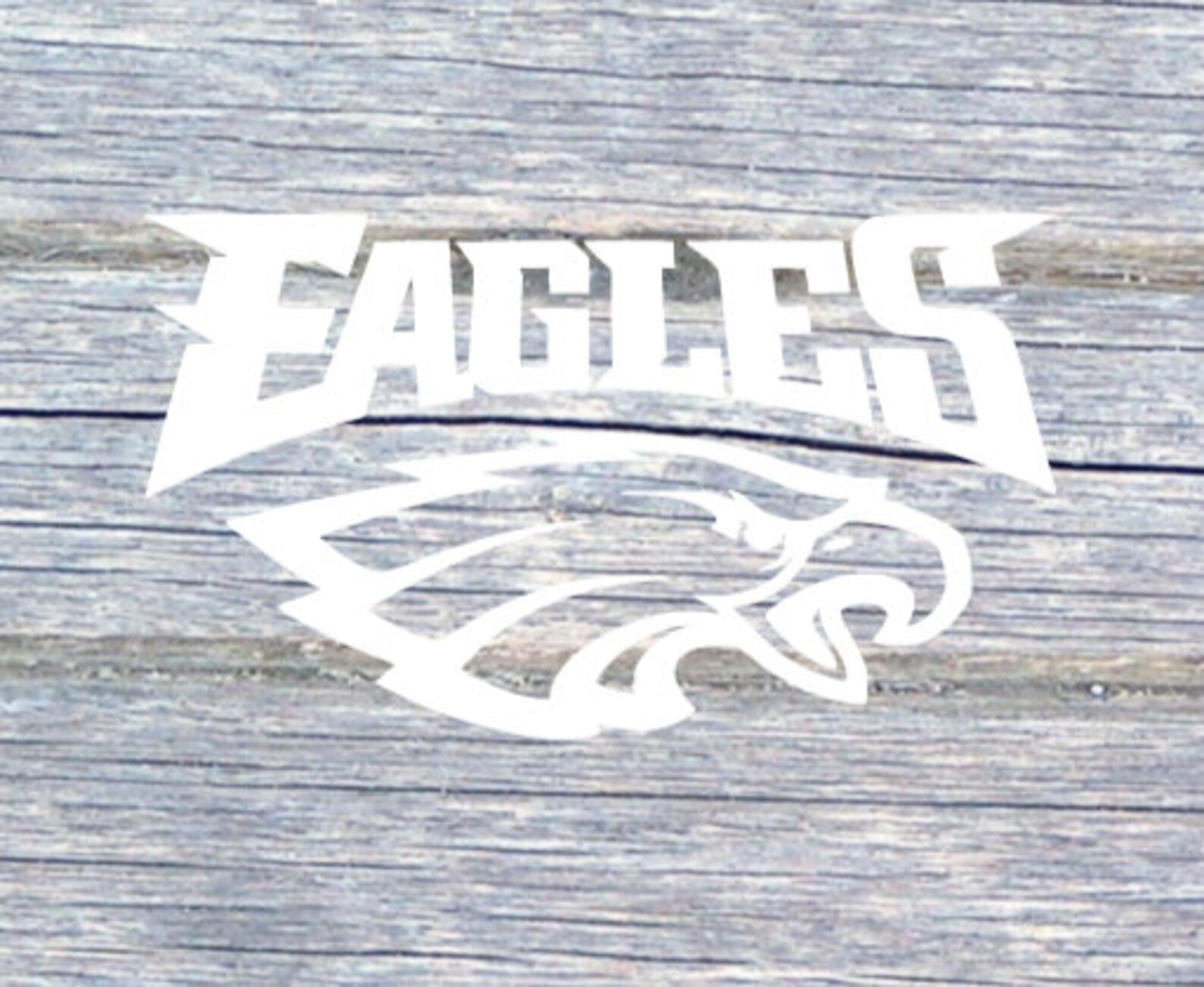 Philadelphia Eagles Vinyl Decal Only Various Sizes Etsy