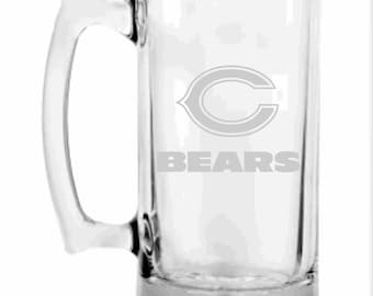Chicago Bears Mug | Etsy
