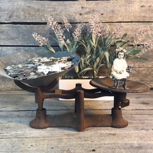 Antique Balance Scales, Rusty Metal