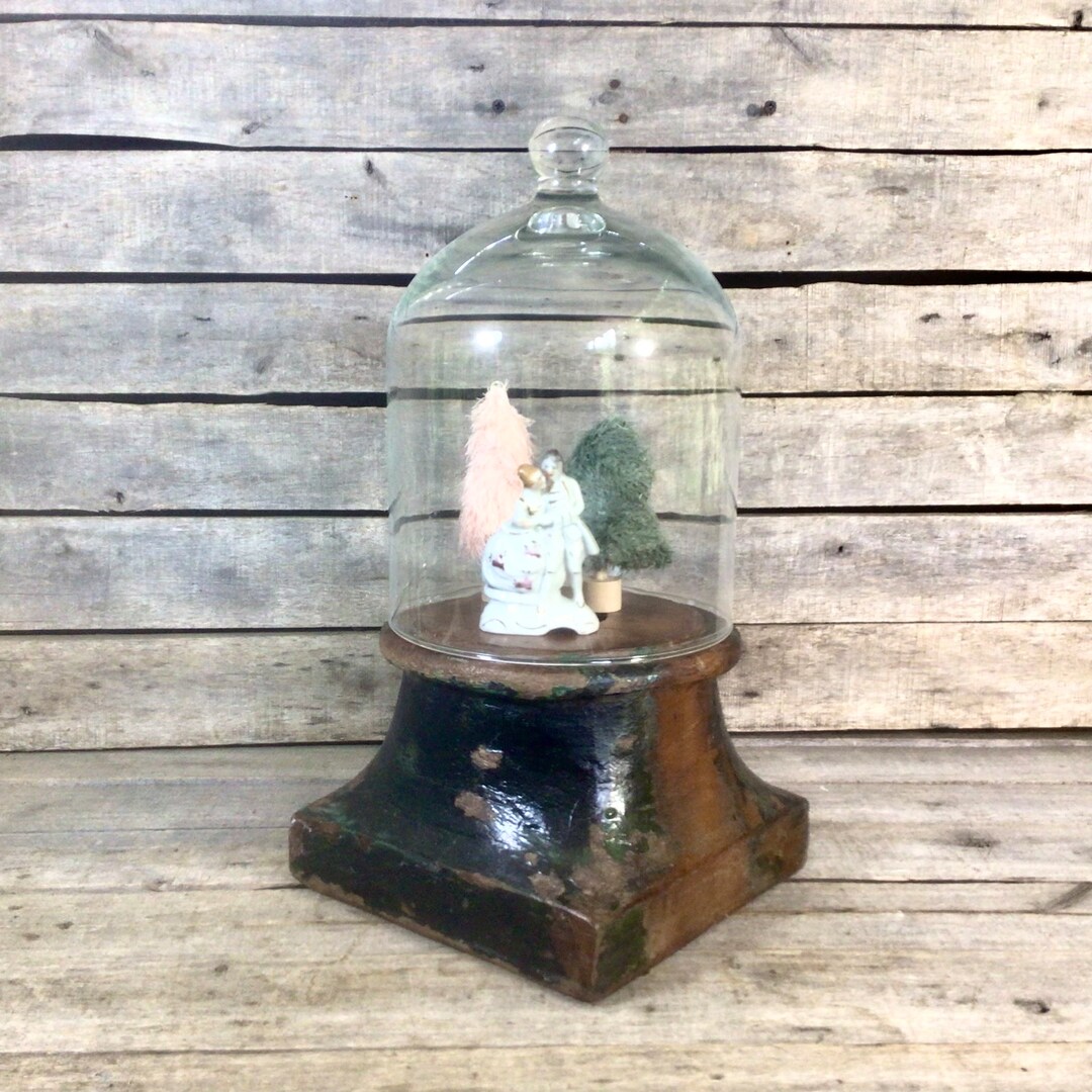 Wood Riser Stand Decorative Display Pedestal Platform Base Distressed ...