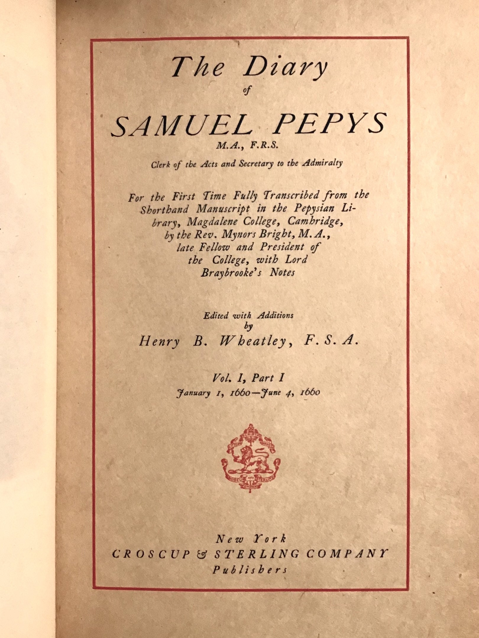 the diary of samuel pepys vol 1 1660 the diary of samuel pepys vol 1 1660