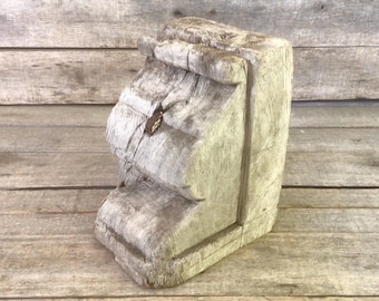 Architectural Salvage Corbel Trim Raw Wood