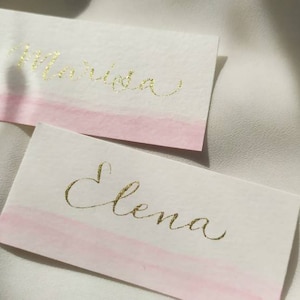 Segnaposto matrimonio - segnaposto battesimo - segnaposto comunione -segbaposto scritto a mano
