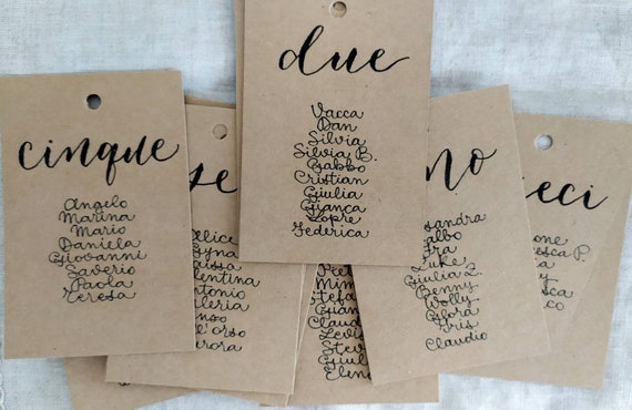 Azexcy 50 Pz Angelo Segnaposto Tavolo di Cartoncino, Cartellini Segnaposto per Matrimonio Battesimo Comunione Festa Compleanno, Rosa