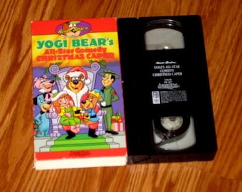 Yogi Bear's All Star Comedy CHRISTMAS CAPER VHS Animated Film Hanna Barbera Video