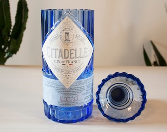 Citadelle Gin, natural soy candle, Vegan Friendly, Upcycled Bottle Candle, Gin Candle Soy Candle, champagne candle, natural, vegan friendly