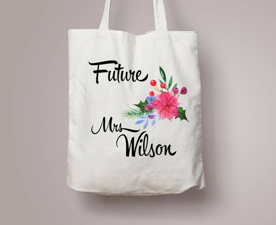 future mrs tote bag