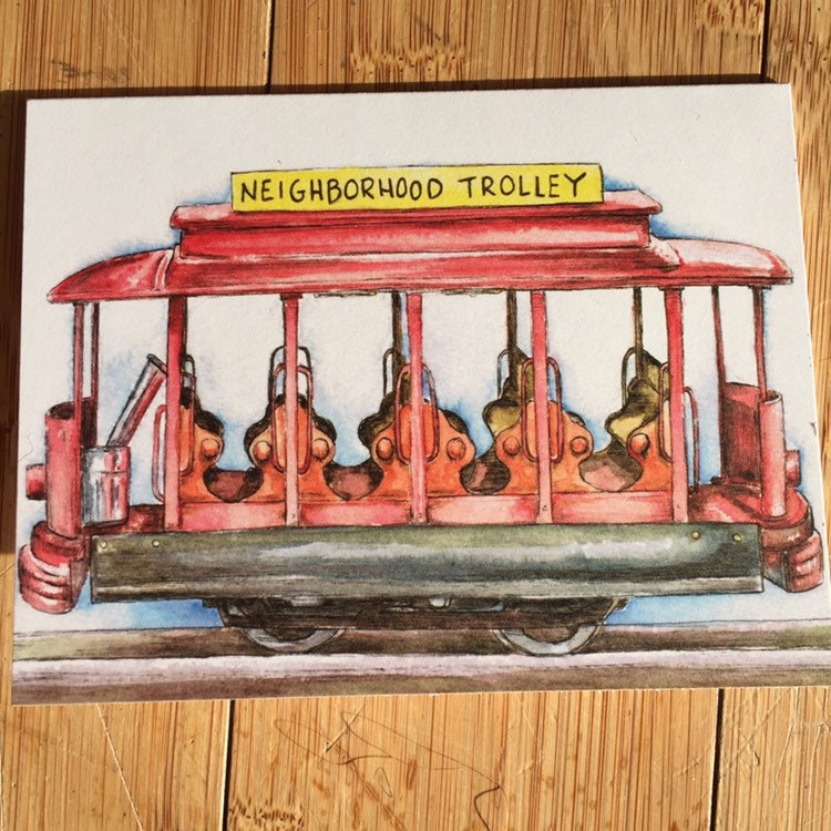 Mister Rogers Neighborhood Trolley
